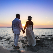 matrimonio tramonto spiaggia formentera ibiza